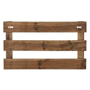 Elephant tuinhek bruin verduurzaamd Grenen FSC 3x120x70 cm – horizontale planken