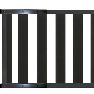 Elephant Poortje Design Houtcomposiet FSC 6L 1,7x100x80 cm – Antraciet (incl. sluiting & beslag)