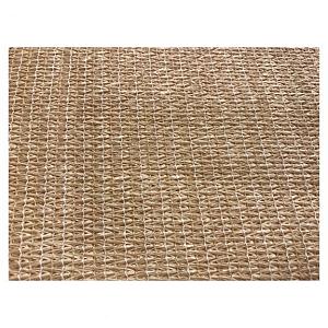 Harmonicadoek HDPE 290 x 500 cm, incl. bevestigingsmaterialen, zand.