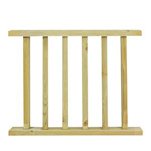 Countryhek Excellent, 101 x 80 cm, groen geïmpregneerd.