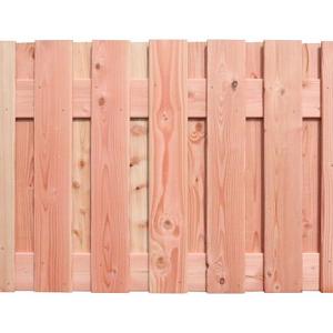 Douglas geschaafd plankenscherm 19-planks 16 mm, 180 x 90 cm, onbehandeld.