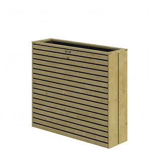 Terrasbloembak Elan Excellent Douglas – 93 x 30 x 103 cm, groen geïmpregneerd.