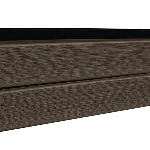 Elephant Lamel Double Rhombus Houtcomposiet FSC – Ipé/Black (2 x 14,1 x 180 cm – 6 stuks)