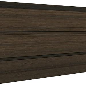 Elephant Lamel Triple Rhombus Houtcomposiet FSC – Co-ex Natural Dark Brown (2 x 14,1 x 180 cm – 6 st