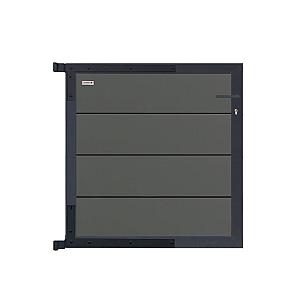 Elephant poortje Modular Evo houtcomposiet FSC – Rock Grey/Antraciet (4x90x91 cm)