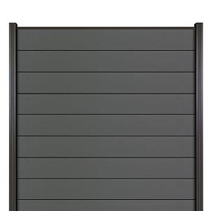 Elephant schutting Modular Evo houtcomposiet FSC 180x200 cm – Rock Grey