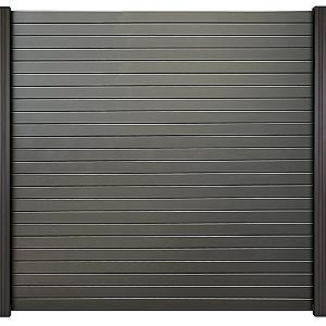 Elephant schutting Dark Line aluminium Rhombus 24L 180x180 cm horizontaal antraciet