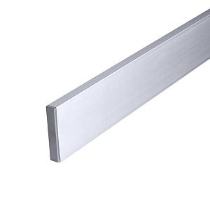 Elephant geassembleerde ligger aluminium 1,3×7×180 cm geanodiseerd – compleet met gemonteerde kapjes