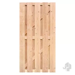 Elephant tuindeur Douglas PEFC 4,5x90x180 cm – Duurzaam, sterk en stijlvol