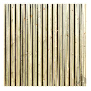 Elephant Schutting Stripes Black Verticaal – Stijlvolle FSC® Vuren Schutting met Zwarte Folie