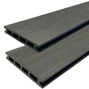 Elephant vlonderplank (clip) houtcomposiet FSC/GRS – Rock Grey 2,1 × 14 × 225 cm