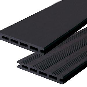 Elephant vlonderplank (clip) houtcomposiet FSC/GRS – Antraciet – 2,1 x 14,5 x 225 cm (4 stuks)