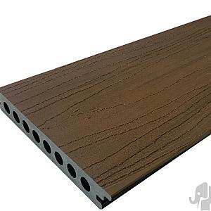 Elephant vlonderplank naadloos houtcomposiet FSC – Natural Dark Brown – 2,1 x 14 x 500 cm co-ex Natu