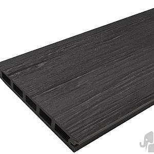 Elephant vlonderplank naadloos houtcomposiet FSC – Antraciet – 2,1 x 14 x 400 cm