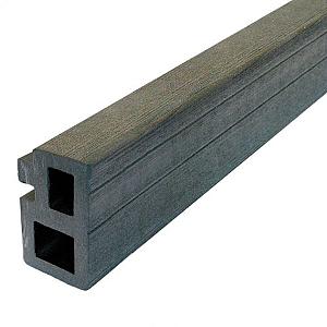 Elephant onderbalk / kantprofiel houtcomposiet FSC – antraciet (3x5x225 cm, 2 stuks)