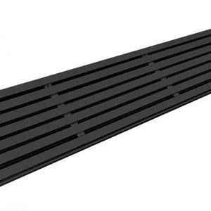 Elephant aluminium drainagerooster voor vlonders – 2,5×14,5×300 cm antraciet gepoedercoat