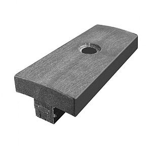 Elephant kunststof clips rock grey – 100 stuks met schroeven