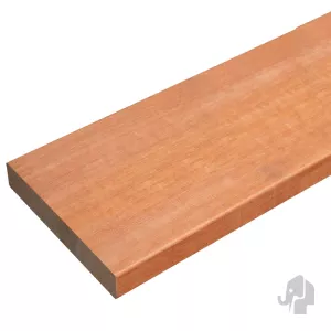 Elephant vlonderplank Mukulungu hardhout 2,5 x 14,5 x 425 cm – Duurzaam en stijlvol terras