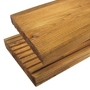 Elephant Vlonderplank Bruin Verduurzaamd Vuren FSC – 2,8 x 14,5 x 360 cm