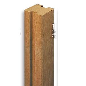 Elephant Geschaafde Tussenpaal Bangkirai Hardhout 7x7x275 cm – Duurzame kwaliteit voor strakke tuina