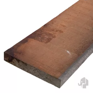 Elephant gezaagde balk Angelim Vermelho hardhout 4x20x300 cm