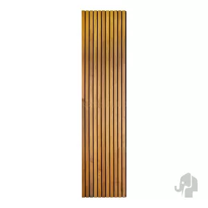 Elephant hardhout FSC lattenwand Stripes Black – duurzame luxe voor buiten