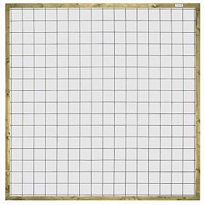 Elephant draadmat schutting met kader Vuren FSC 180x180 cm – duurzaam, sterk en stijlvol