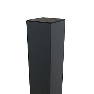 Boston Alu poortpaal 9x9x275 cm dikte 4 mm RAL7016