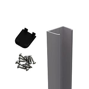 Boston kap en schroeven voor muur/hoekprofiel RAL9005