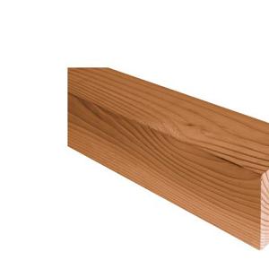 Douglas paal geschaaffd 7x7x300 cm – duurzame kwaliteit voor elke buitenconstructie