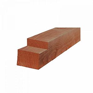 Douglas overkapping tussenpaal met inkeping – fijn bezaagd 19x19x250 cm