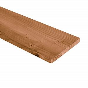 Douglas plank Ruw PEFC ; 2,5x25x300 cm – duurzaam, sterk en natuurlijk
