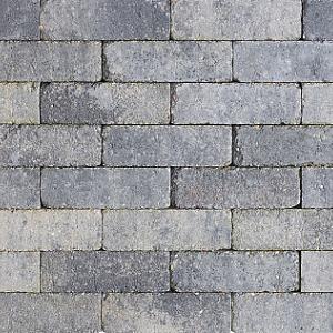 Stonique trommelsteen dikformaat XL 28x7x8 cm grijs/zwart – tijdloze en robuuste bestrating