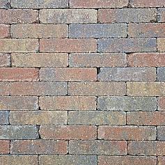 Stonique trommelsteen waalformaat 7 cm oud bruin – stijlvolle bestrating met karakter