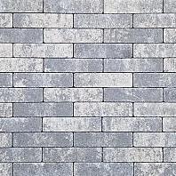 Waalformaat steen strak 20x5x6 cm grijs/zwart KOMO