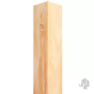 Elephant gezaagde veranda staander Douglas PEFC 15x15x300 cm – ongepunt