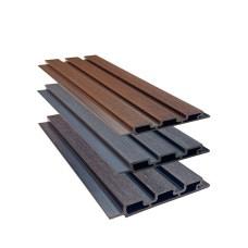 Carpgarant Composiet Tripple Profiel Charcoal;2,5x19,4x390 cm - Duurzaam, stijlvol en onderhoudsarm