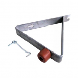 Deurvanger met buffer en windhaak– betrouwbare bescherming voor elke deur