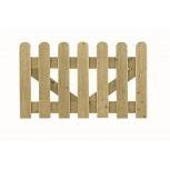 Vuren Deur Relief Rond – 60×100×45 cm: Stijlvolle Deuroplossing met Natuurlijke Uitstraling