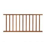 Bangkirai Spijlen hek 80x180  cm – Duurzaam, stijlvol en onderhoudsarm