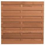 Scherm Bangkirai Deluxe Recht 180x180 cm – Duurzaam, stijlvol en tijdloos