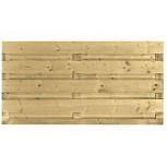 Scherm Vuren Carpentier Geïmpregneerd Recht-Horizontaal 90x180 cm – Duurzaam en stijlvol tuinscherm