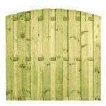 Scherm Toog Act FSC Geschaafd – RVS geschroefd 180x180 cm