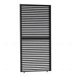 Verstelbaar Horizontaal Shutter Paneel Aluminium Antraciet – 95 x 235 cm
