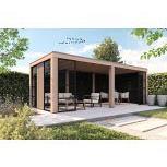 Douglas Overkapping Excellent 300x980 cm – Luxe, Ruimte en Duurzaamheid voor Elke Tuin