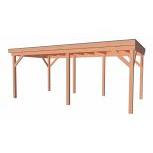 Douglas Overkapping Premium Ruw 300x780 cm – Luxe, Duurzaamheid & Sfeervolle Buitenruimte
