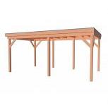 Douglas Overkapping Premium Geschaafd 400x400 cm – Duurzame kwaliteit voor jouw tuin