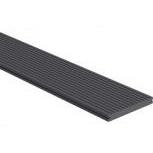 loopdeel massief grijs 2,3 x 19,6 x 500 cm (uitlopend)