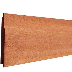 Elephant Rabatdeel Kapur Hardhout 1,8 x 12,7 (14,4) x 365 cm – Geschaafd met Mes en Groef Profiel