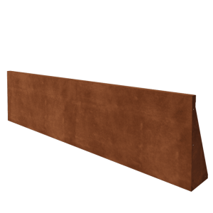 Cortenstaal keerwand - Recht - 200 x 50 cm